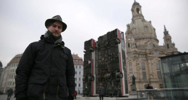 German right-wingers angry about Syria monument in Dresden